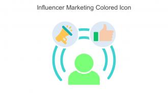 Influencer Marketing Colored Icon In Powerpoint Pptx Png And Editable Eps Format