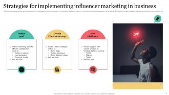 Influencer Marketing For Product Promotion DK MM Slides Analytical