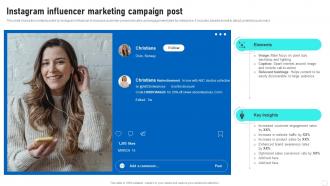 Influencer Marketing Guide Instagram Influencer Marketing Campaign Post Strategy SS V
