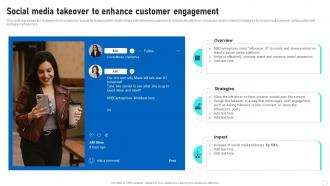 Influencer Marketing Guide Social Media Takeover To Enhance Customer Engagement Strategy SS V