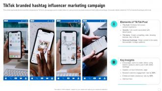 Influencer Marketing Guide Tiktok Branded Hashtag Influencer Marketing Campaign Strategy SS V