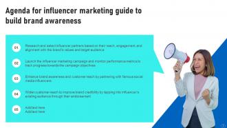 Influencer Marketing Guide To Build Brand Awareness Strategy CD V Attractive Informative