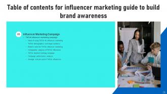 Influencer Marketing Guide To Build Brand Awareness Strategy CD V Editable Professionally