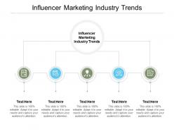 Influencer marketing industry trends ppt powerpoint presentation layouts background image cpb