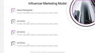 Influencer Marketing Model In Powerpoint And Google Slides Cpb