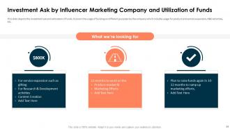 Influencer marketing pitch deck ppt template
