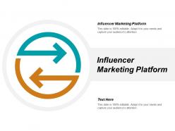 Influencer marketing platform ppt powerpoint presentation infographic template microsoft cpb
