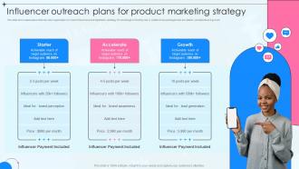 Influencer Outreach Plans For Product Marketing Strategy