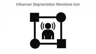 Influencer Segmentation Monotone Icon In Powerpoint Pptx Png And Editable Eps Format