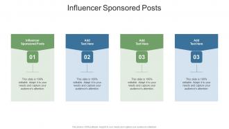 Influencer Sponsored Posts In Powerpoint And Google Slides Cpb