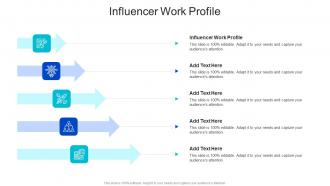 Influencer Work Profile In Powerpoint And Google Slides Cpb