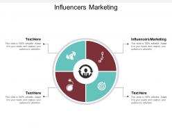 Influencers marketing ppt powerpoint presentation file infographic template cpb