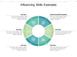 Influencing skills examples ppt powerpoint presentation professional slide download cpb
