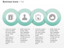 Info profile selection quality ppt icons graphics