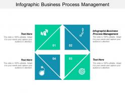 Infographic business process management ppt powerpoint presentation model show cpb