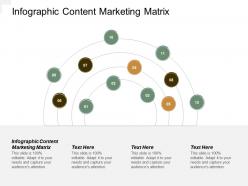Infographic content marketing matrix ppt powerpoint presentation pictures introduction cpb