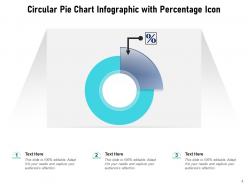 Infographic Icon Circular Business Process Product Roadmap Percentage