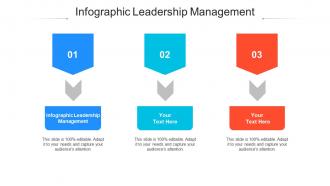 Infographic leadership management ppt powerpoint presentation portfolio slides cpb