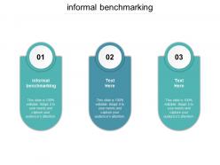Informal benchmarking ppt powerpoint presentation ideas cpb