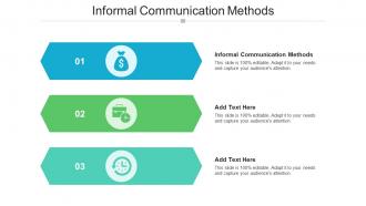 Informal Communication Methods In Powerpoint And Google Slides Cpb