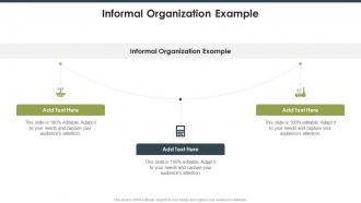Informal Organization Example In Powerpoint And Google Slides Cpb