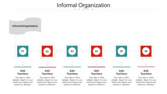 Informal Organization Ppt Powerpoint Presentation Ideas Show Cpb