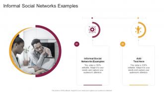 Informal Social Networks Examples In Powerpoint And Google Slides Cpb