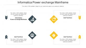 Informatica Power Exchange Mainframe In Powerpoint And Google Slides Cpb