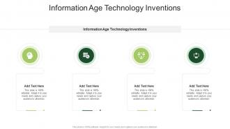 Information Age Technology Inventions In Powerpoint And Google Slides Cpb