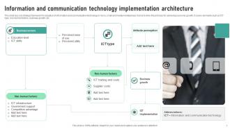 Information And Communication Technology Implementation Architecture