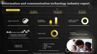 Information And Communication Technology Industry Report