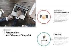Information architecture blueprint ppt powerpoint presentation ideas visual aids cpb