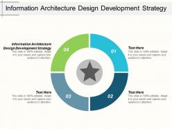 Information architecture design development strategy ppt powerpoint presentation summary cpb