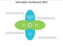 Information architecture seo ppt powerpoint presentation ideas backgrounds cpb