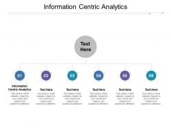 Information centric analytics ppt powerpoint presentation styles show cpb