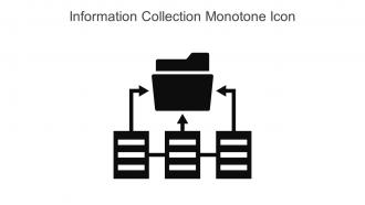 Information Collection Monotone Icon In Powerpoint Pptx Png And Editable Eps Format