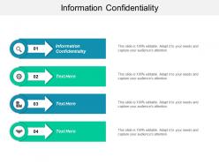 Information confidentiality ppt powerpoint presentation infographics tips cpb