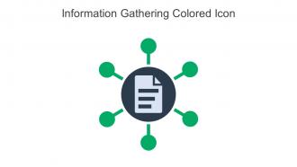 Information Gathering Colored Icon In Powerpoint Pptx Png And Editable Eps Format