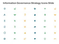 Information governance strategy icons slide ppt powerpoint presentation file deck