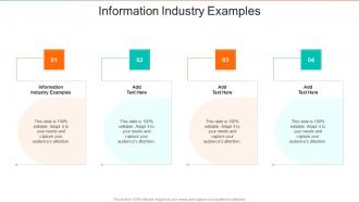 Information Industry Examples In Powerpoint And Google Slides Cpb