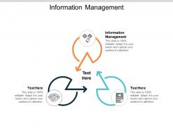 Information management ppt powerpoint presentation outline graphics example cpb