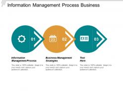 Information management process business management strategies sdlc methodology cpb
