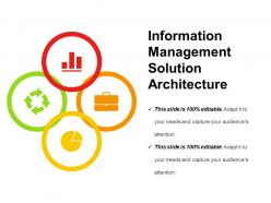 Information management solution architecture presentation images