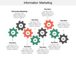 Information marketing ppt powerpoint presentation pictures gallery cpb