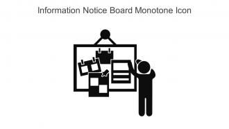Information Notice Board Monotone Icon In Powerpoint Pptx Png And Editable Eps Format