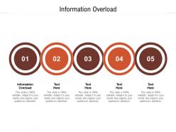 Information overload ppt powerpoint presentation professional background cpb
