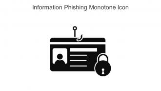 Information Phishing Monotone Icon In Powerpoint Pptx Png And Editable Eps Format