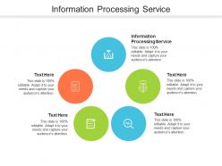 Information processing service ppt powerpoint presentation professional example introduction cpb