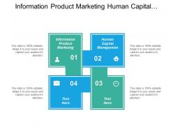 information_product_marketing_human_capital_management_forecasting_strategic_cpb_Slide01