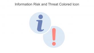 Information Risk And Threat Colored Icon In Powerpoint Pptx Png And Editable Eps Format